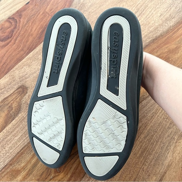 Easy Spirit AP1 walking shoes black suede lace up sneakers - Picture 9 of 11